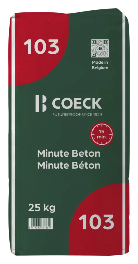 Coeck Minute beton 25 kg