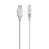 Celly Planet USB-A lightning kabel wit 1,5 m