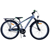 Volare Cross kinderfiets donker grijs 24 inch