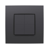 Variateur/ interrupteur Niko pour Philips Hue anthracite