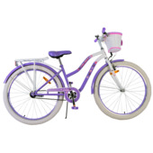 Volare Lovely kinderfiets paars wit 26 inch