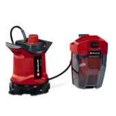 Pompe eaux chargées/submersible 18 V Einhell X-Change GE-DP 18/25 LL Li Solo (sans batterie ni chargeur)
