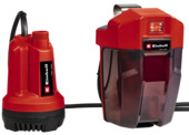 Pompe submersible 18 V Einhell Power X-Change GE-SP 18 Li Solo (sans batterie ni chargeur)