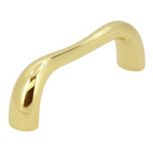 Greep Denise vermessingd 76 mm