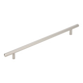 Poignée-barre Romy 368 mm aspect inox