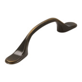 Greep Lisanne messing antiek 127mm