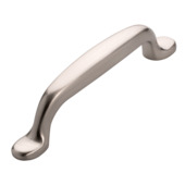 Poignée de meuble Dana 131 mm aspect inox