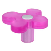 Bouton de meuble Karen 50 mm rose