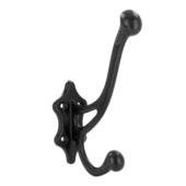 Patère Judith noir simple