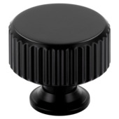 Knop Lex mat zwart 30 mm
