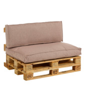 Palletkussenset Hidde terracotta