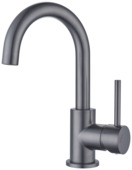 Atlantic wastafelkraan Colin gun metal