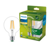 Ampoule globe à filament Philips greenlabel E27 60W 2700K