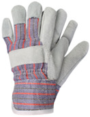 Werkhandschoen runderspitleer XL