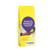 Mortier de jointoyage Weber 4 kg gris