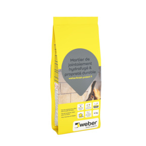 Weber Beamix Finish Protect 3 voegmiddel waterdicht en blijvend schoon wit 4 kg