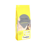 Weber Beamix Finish Protect 3 voegmiddel waterdicht en blijvend schoon lichtgrijs 4 kg