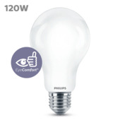Ampoule poire LED Philips E27 mat 120 W blanc froid