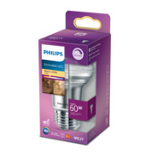 Ampoule LED à réflecteur R63 Philips E27 60 W blanc chaud dimmable