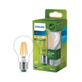 Phillips ultra efficient LED E27 peer 60W niet dimbaar 2700K