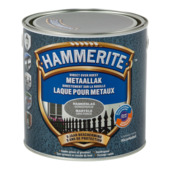 Laque pour métal Hammerite martelé gris foncé 2,5 L