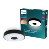 Philips LED plafondlamp Coiner 24 W zwart