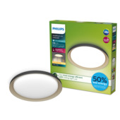 Philips plafondlamp Pebblo Ultra Efficient 10 W zwart