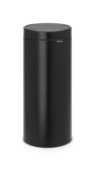 Poubelle Brabantia Touch Bin 30 L noir mat