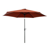 Handson parasol Florida terracotta  Ø 270 cm met hendel