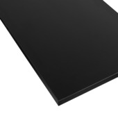 Kleurstaal meubelpaneel zwart
