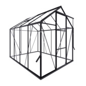 Serre Royal Well Kate II noir verre de sécurité 3 mm