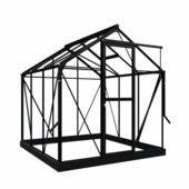 Royal Well Mary I serre aluminium zwart 4,71 m²