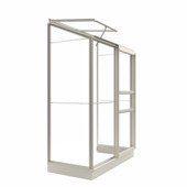 Royal Well Emma I serre aluminium wit 0,91 m²