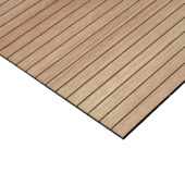 Panneau en tasseaux flexible 6,5 mm 260x52,5 cm chêne clair 2 pièces