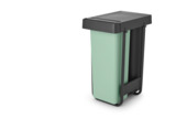 Brabantia prullenbak Sort & Go - 2 x 30 L - Jade Green/Dark Grey