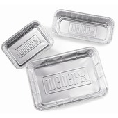 Weber aluminium lekbakjes xl voor 57 cm