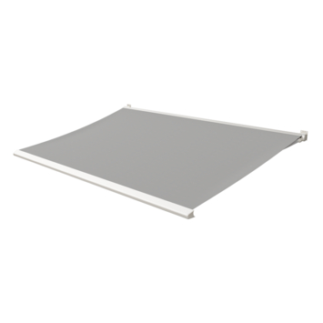 Knikarmscherm Calando effen grijs (kleurnr. 8203) op maat