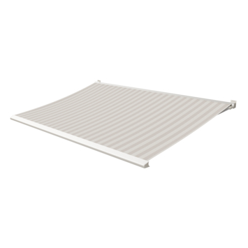 Knikarmscherm Calando streep crème/bruin (kleurnr. 338672) op maat