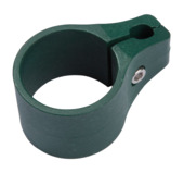 Giardino eindbeugel voor ronde paal groen ø 40 mm