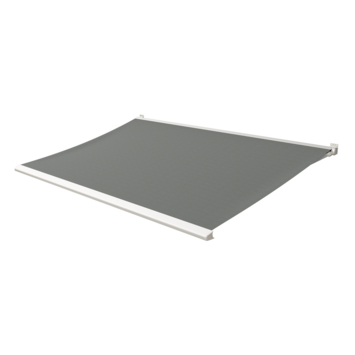 Knikarmscherm Calando effen grijs (kleurnr. U343) op maat