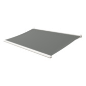 Knikarmscherm Calando effen grijs (kleurnr. U343) op maat