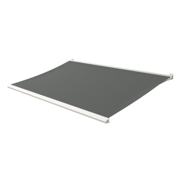 Store banne Calando gris uni (couleur U171) sur mesure