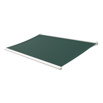 Knikarmscherm Calando effen groen (kleurnr. 6687) op maat