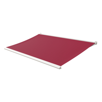 Knikarmscherm Calando effen rood (kleurnr. 3914) op maat