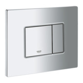 Plaque de commande WC dualflush Grohe Solido Even chromé