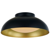 Plafonnier GAMMA Finn noir + fonction CCT