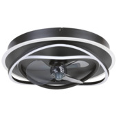 Eglo plafondventilator Namori met lamp 36W 1100 lm zwart