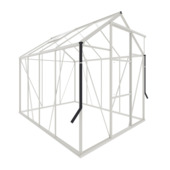 Royal Well Kate II serre aluminium wit 4,83 m²