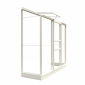 Royal Well Emma II muurserre aluminium wit 1,34 m²