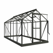 Royal Well Mary IV serre aluminium groengrijs 9,12 m²